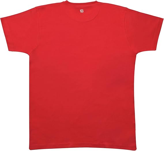 Red Men T Shirt Short Sleeves